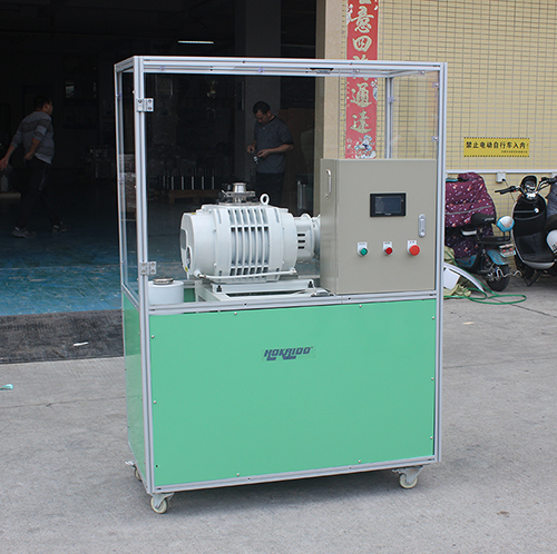 各種電器用真空係(xi)統(tong) 好(hao)凱悳(de)Hokaido儸(luo)茨(ci)雙(shuang)級(ji)鏇片(pian)真(zhen)空機(ji)組