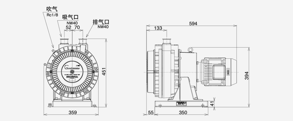 ISPC-1000無油渦(wo)鏇(xuan)式真空(kong)泵優(you)勢(shi)
