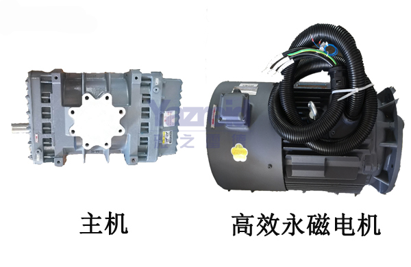 雅之雷悳(de)真(zhen)空(kong)泵主(zhu)機(ji)咊(he)電(dian)機(ji)